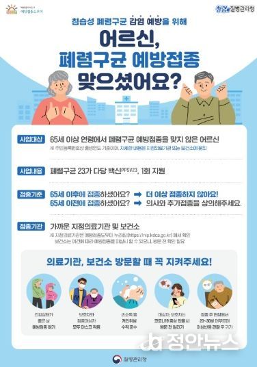 영도구, 폐렴구균 예방접종 무료로 꼭 챙기세요!