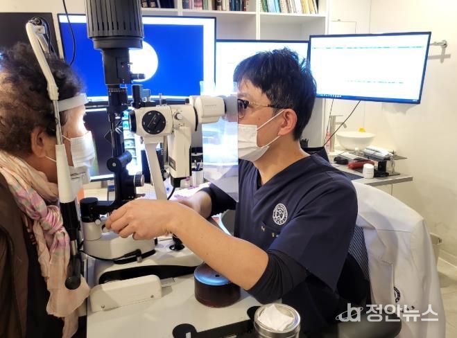 함양군, 40세 이상 만성질환자 안과 무료 검진 시행