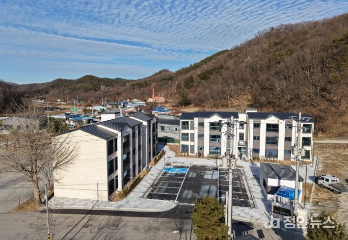 성수면 행복주택이 만든 따뜻한 변화(성수면 행복주택 전경사진)