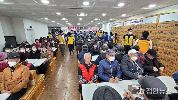 북구, 올해도 어르신 식사 책임지는 ‘천사무료급식소’ 운영 지원한다