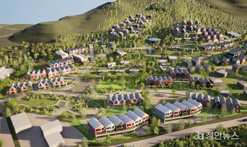 아토피 자연치유마을 조감도