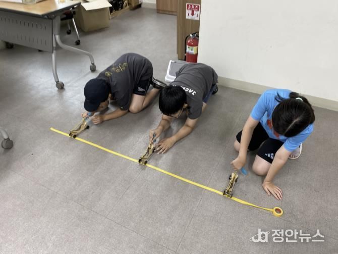 지난해 용산구 생활과학교실 수업 모습