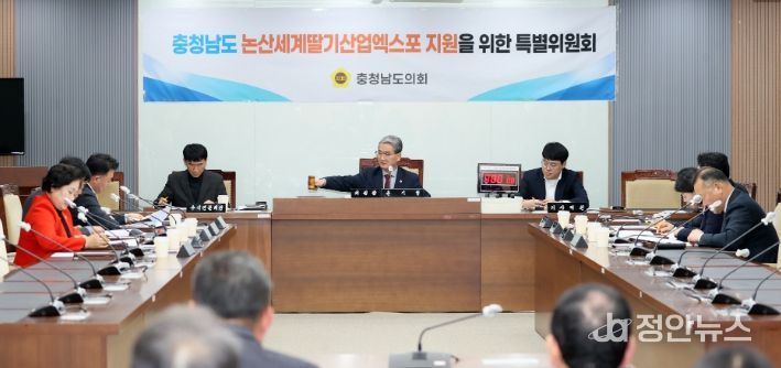 논산세계딸기산업엑스포 지원을 위한 특별위원회 제2차 회의