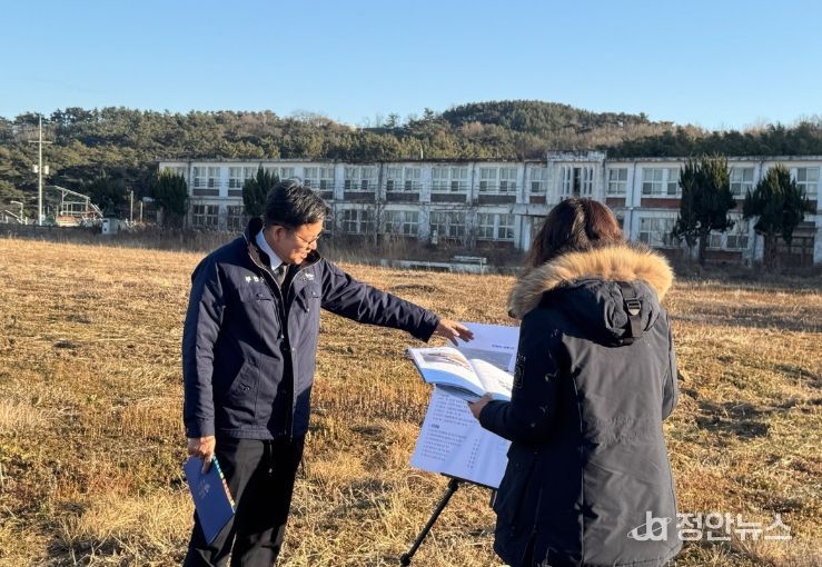 정화영 부안군 부군수, 공공건축물 건립 주요 현장 점검