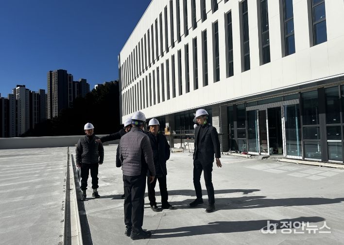 농업기술센터 통합청사 현장점검, (2)창원시립상복공원 제3봉안당 현장점검