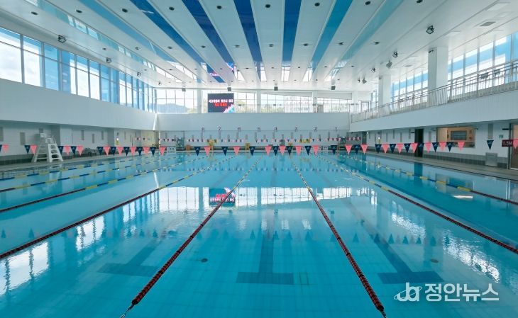 정읍체육트레이닝센터 수영장, 더 쾌적하게 변신