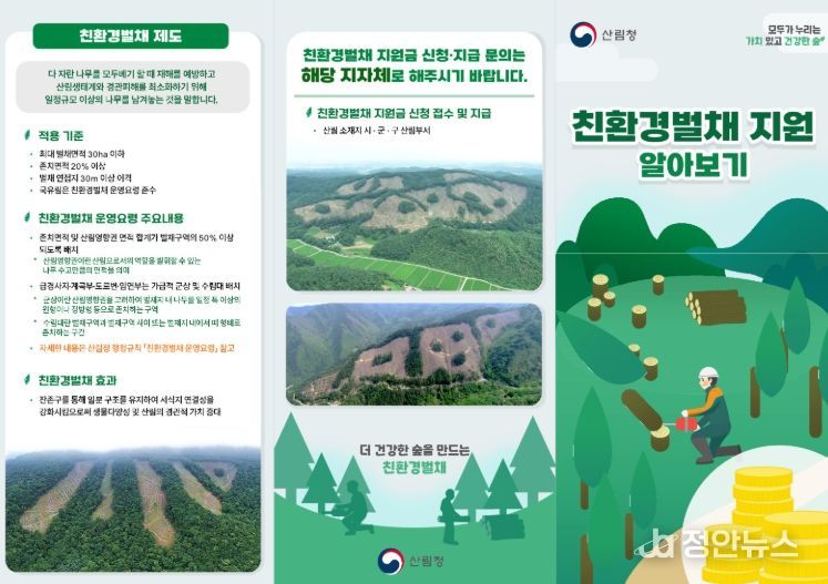 함양군, 친환경벌채 지원금 지급