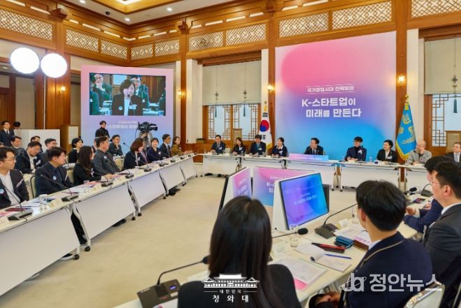 국가창업시대 전략회의(청와대)