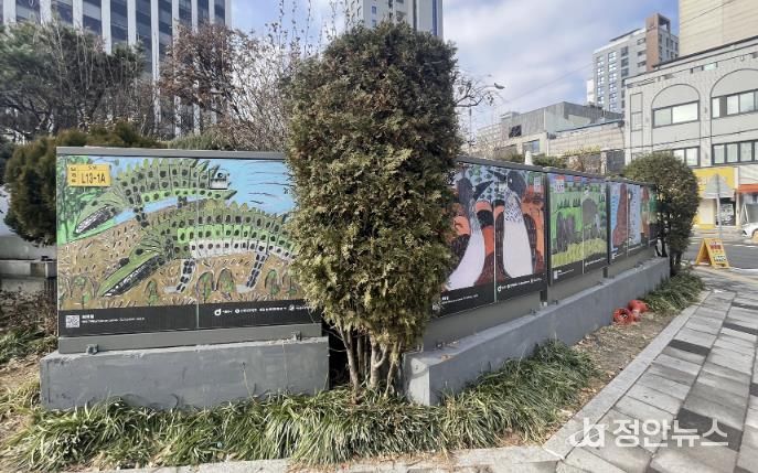 지상기기함 거리 아트갤러리 사진