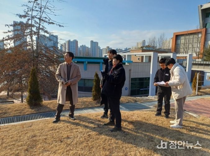 무지개뜨는 언덕 점검