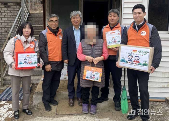 한국전력 경기북부본부, 가평 설악면에 성품 기탁
