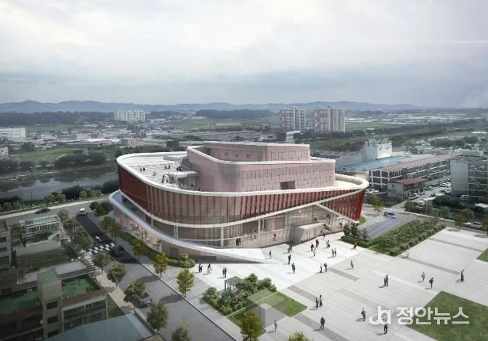 진천문화예술회관 조감도