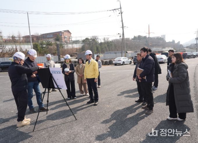 조병옥 군수, 현장 방문