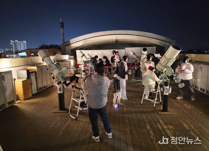 과학교육원 개기월식 관측