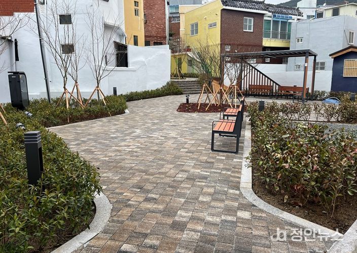 부산 동구, 빈집 4채 헐어 소규모 체육공원 조성