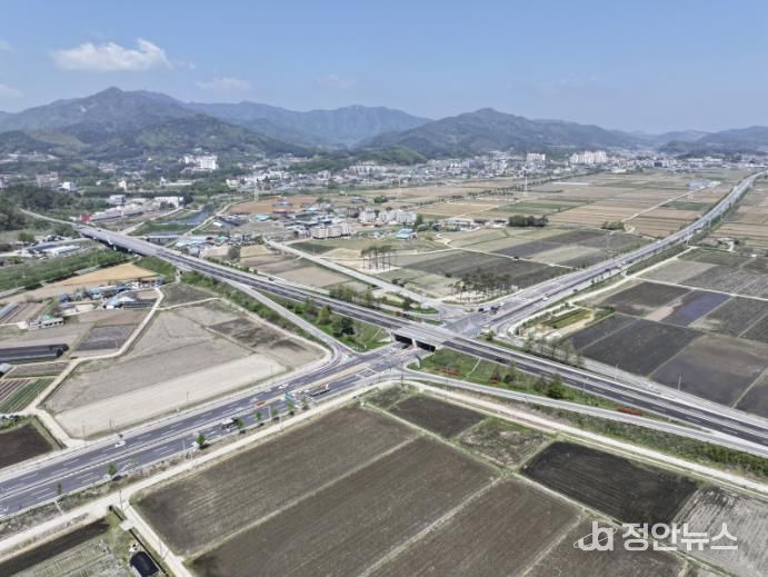 2026년 기후대응 도시숲 조성예정지(국도45호선 송산교차로)