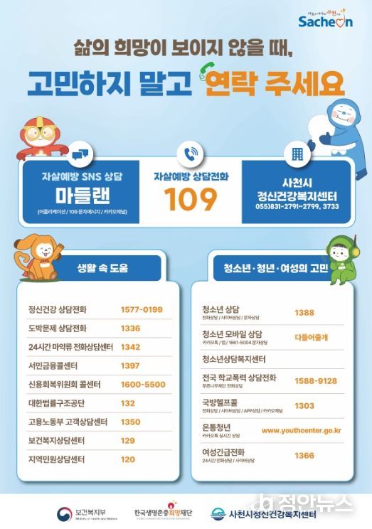 봄철 자살 고위험시기 자살예방 안전망 구축 총력