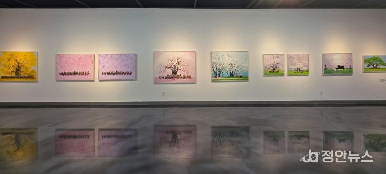 지역 우수 중견작가 김명수, 문은숙, 서정도 초대 3Column展