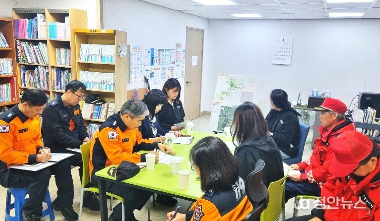 계양소방서, 산림화재 대비 취약지역 현장 예찰 실시