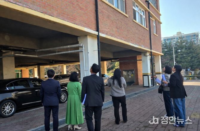 관내 중학교 대상 ‘교육과정 및 학교시설 안전 점검’