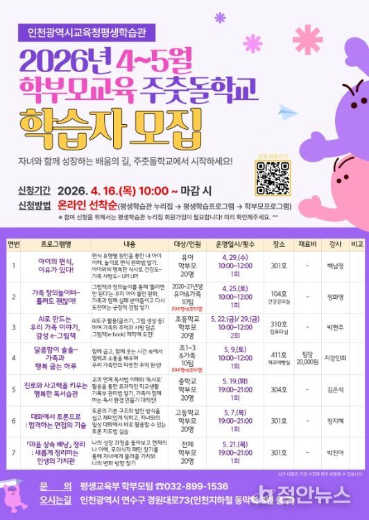 학부모교실 ‘주춧돌학교’ 운영