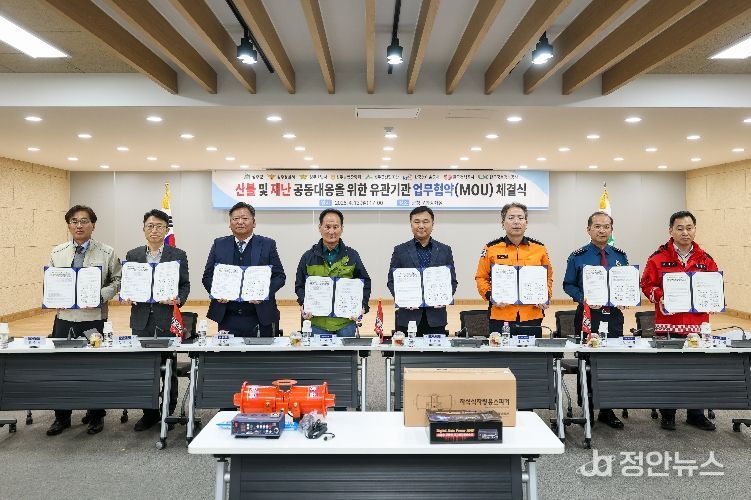 성주군·유관기관 업무협약 체결