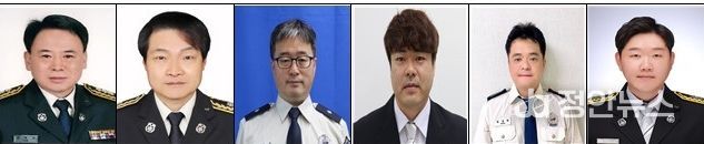 대구강북소방서 소속 소방관들